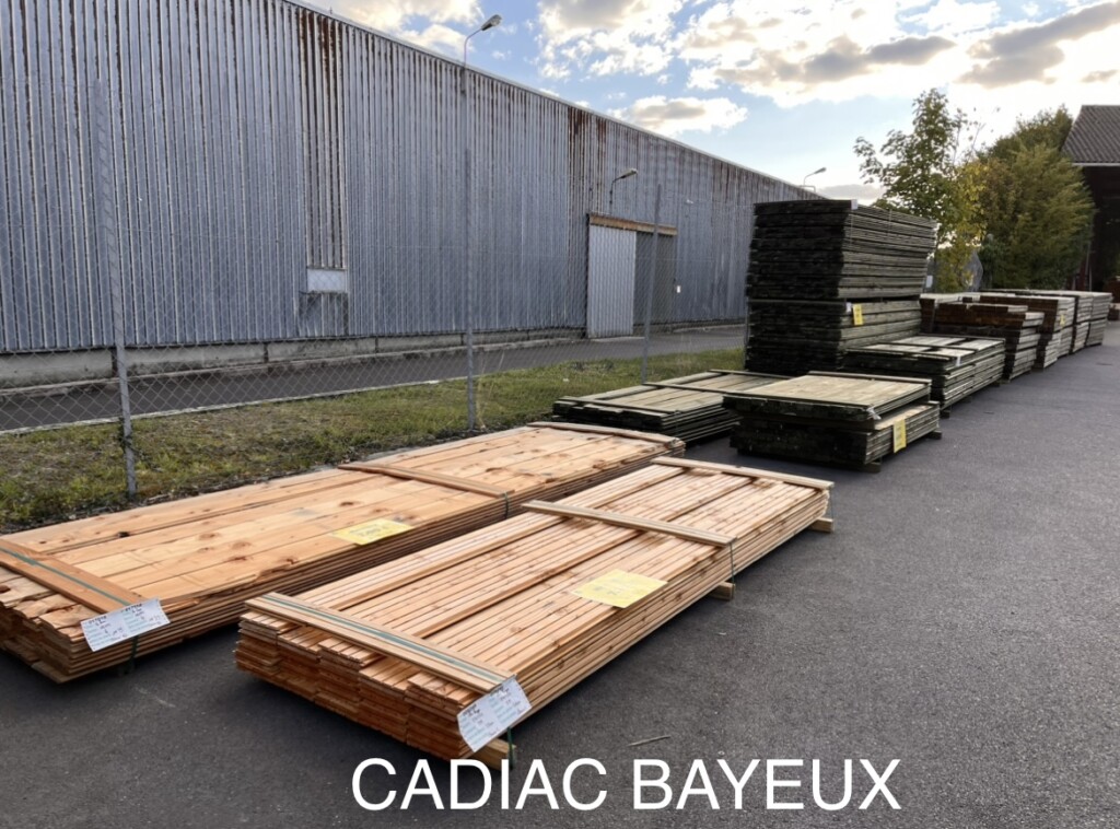 Bois de charpente ( Cadiac Bayeux ) ; Bois de charpente ( Cadiac Caen ) ; Cadres & Moulures ( Suite )