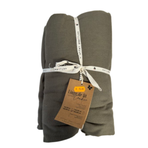 Drap-housse en flanelle de coton